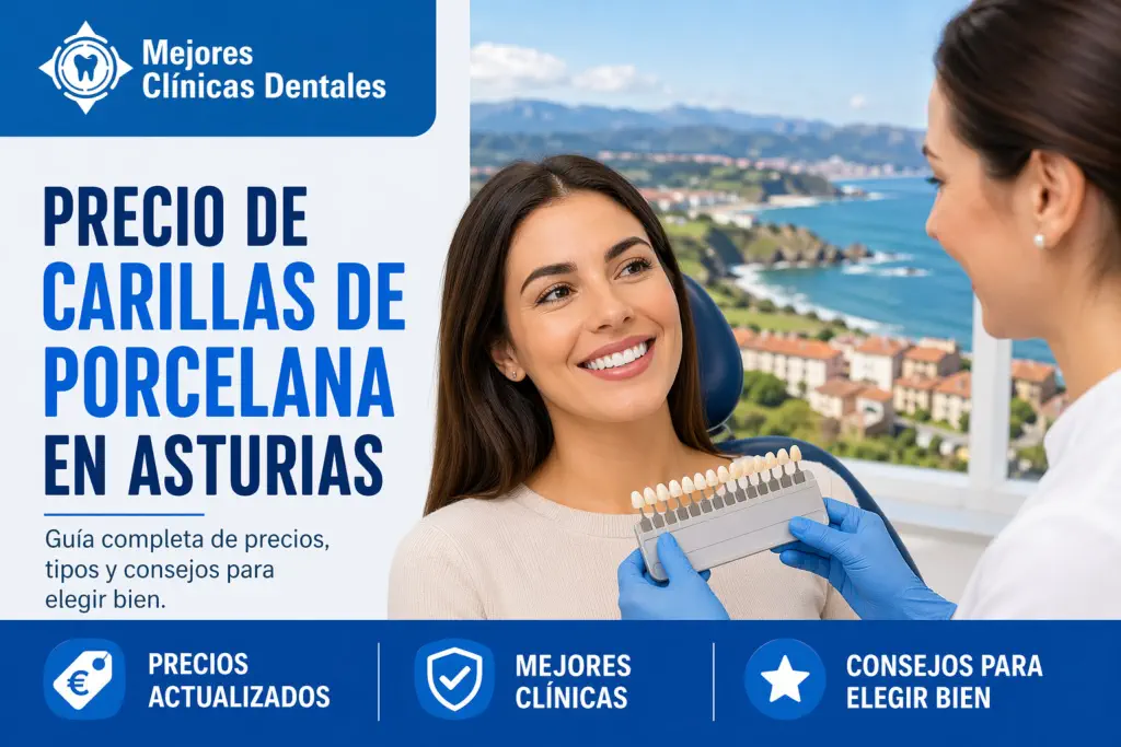 precio de carillas de porcelana en Asturias