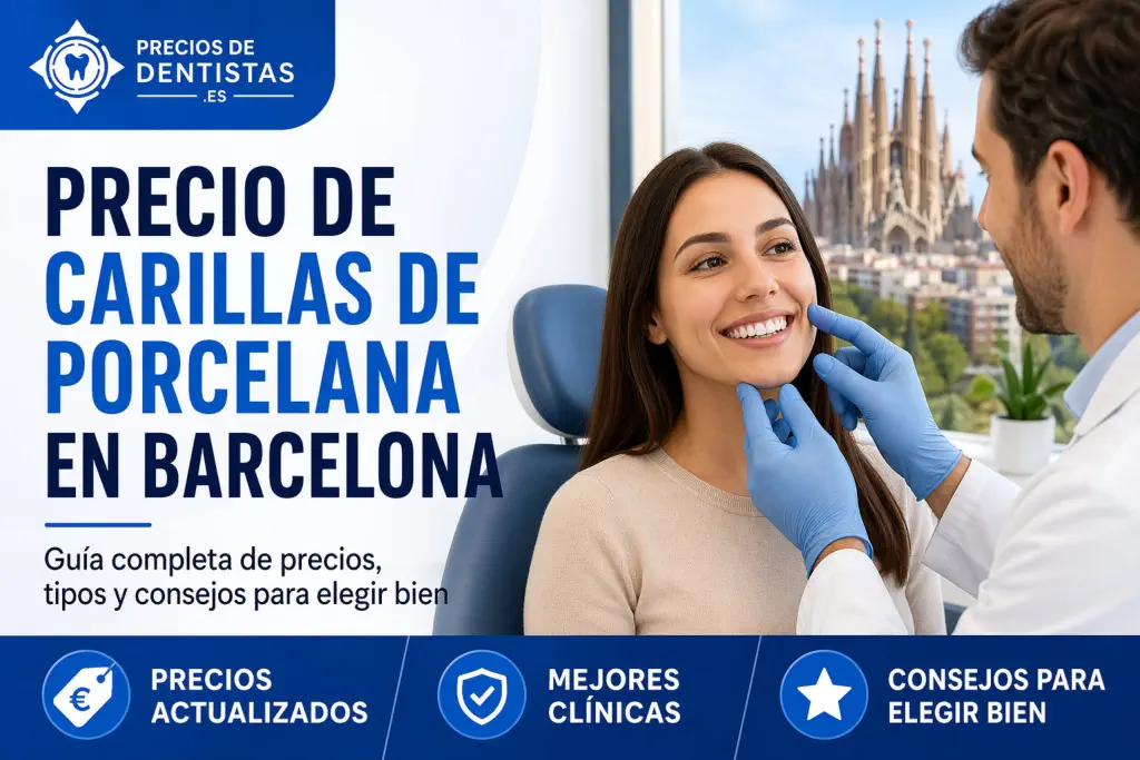precio de carillas de porcelana en Barcelona