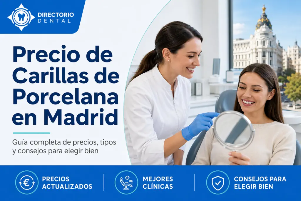 precio de carillas de porcelana en Madrid