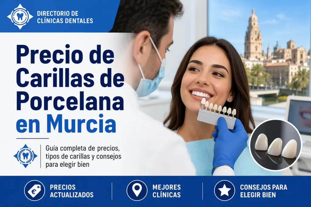 precio de carillas de porcelana en Murcia