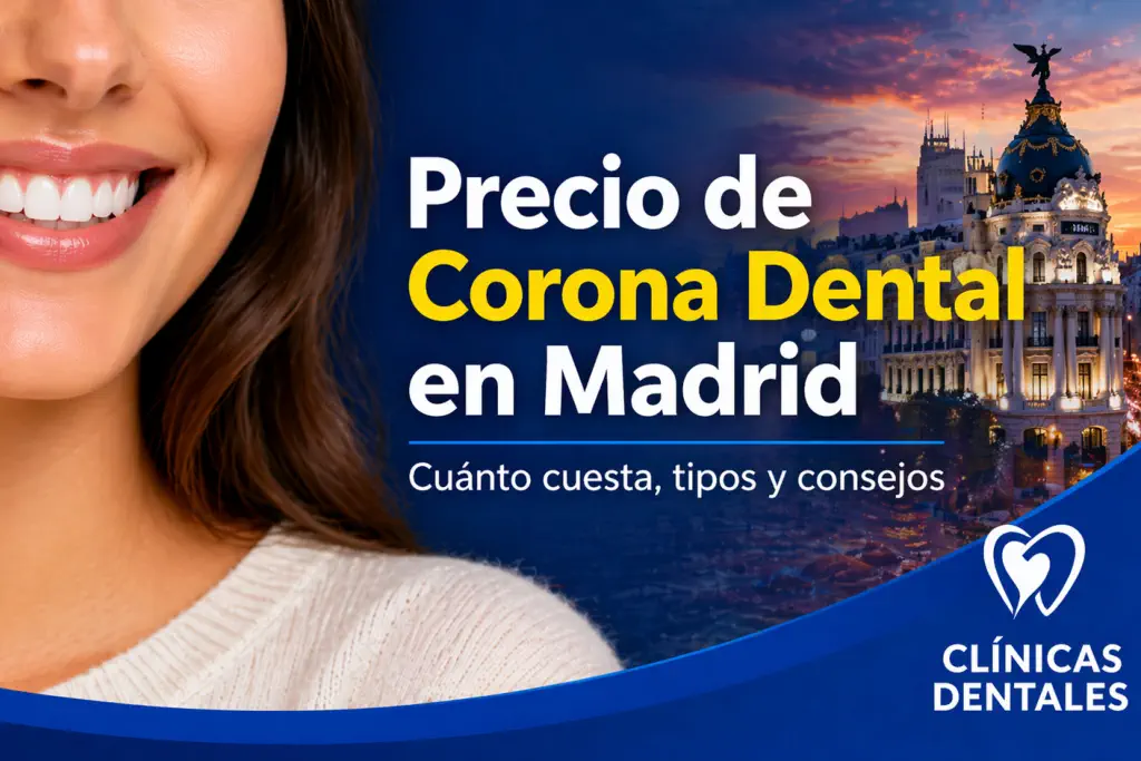 precio de corona dental en Madrid